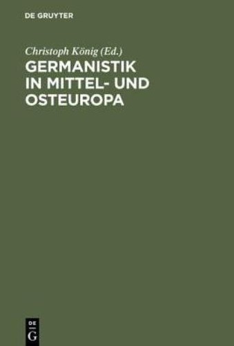 Germanistik mittel und - germanistik,