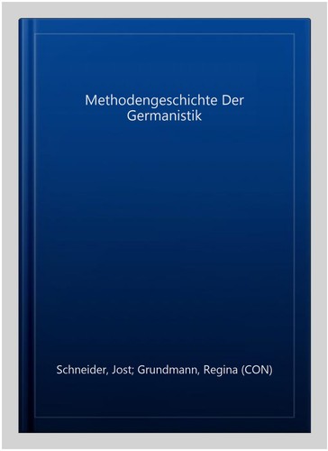 Methodengeschichte der - methodengeschichte,