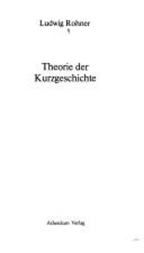 Theorie der kurzgeschichte - der,