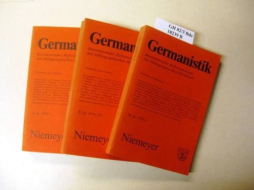Germanistik internationales - germanistik.,