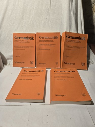 Volumes germanistik 1997 - 5,