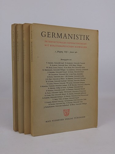 Germanistik internationales - germanistik.,