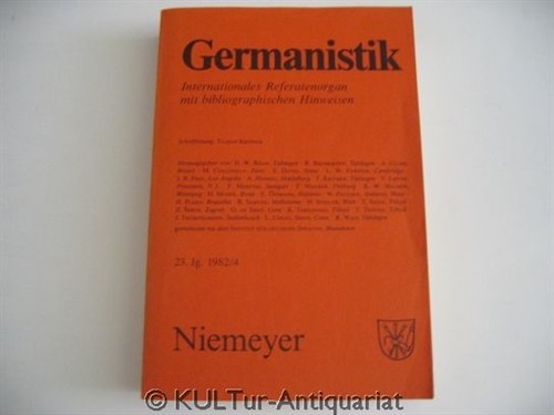 Germanistik internationales - germanistik.,