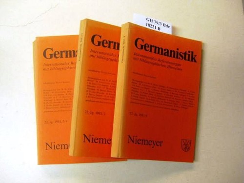 Germanistik internationales - germanistik.,