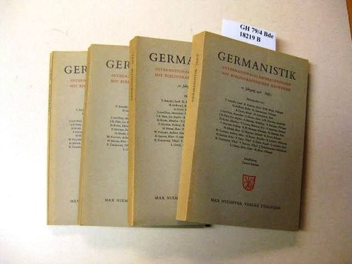 Germanistik internationales - germanistik.,