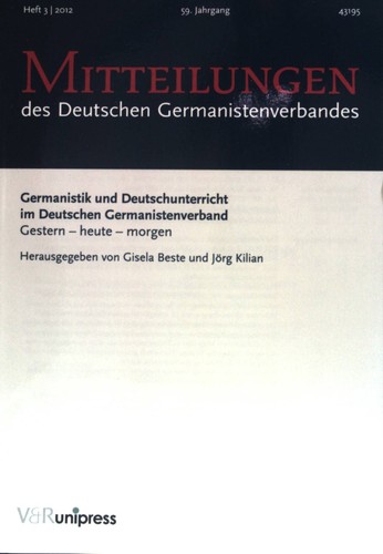 Germanistik und
