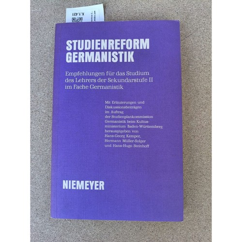 Studienreform germanistik - studienreform,