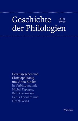 Geschichte der philologien - der,