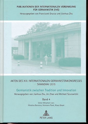 Germanistik zwischen tradition - germanistik,