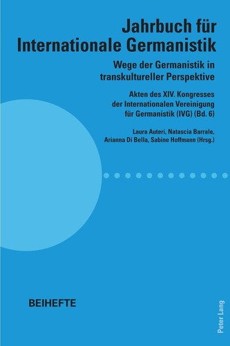 Wege der germanistik - der,