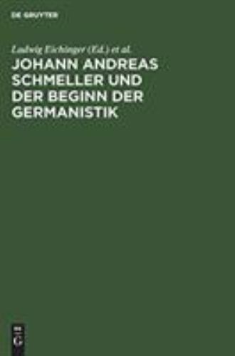 Johann andreas schmeller und - johann,