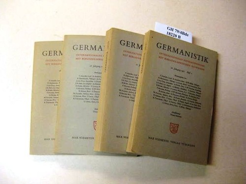 Germanistik internationales - germanistik.,