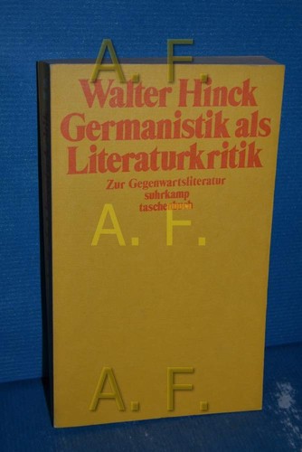 Germanistik als