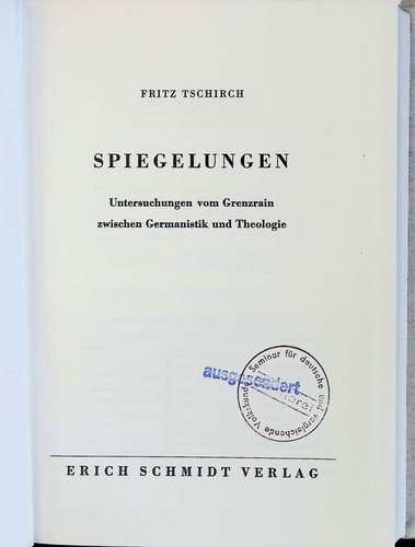 Spiegelungen untersuchungen - spiegelungen,
