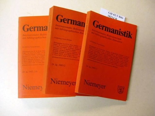 Germanistik internationales - germanistik.,
