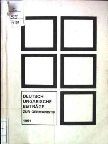 Deutsch ungarische beiträge - deutsch-ungarische,