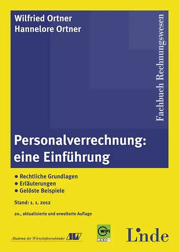 Personalverrechnung eine - personalverrechnung:,