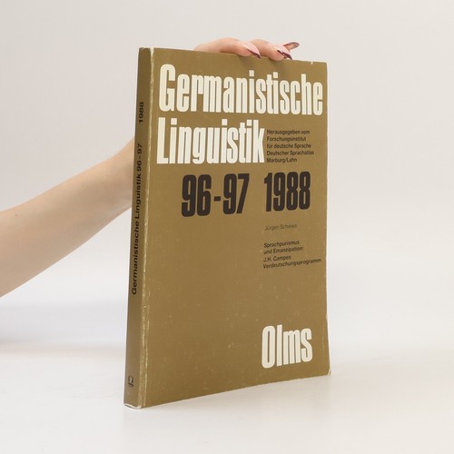 Germanistische linguistik - germanistische,
